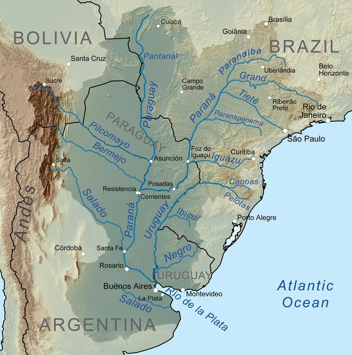 Mapi Paragvaja reke